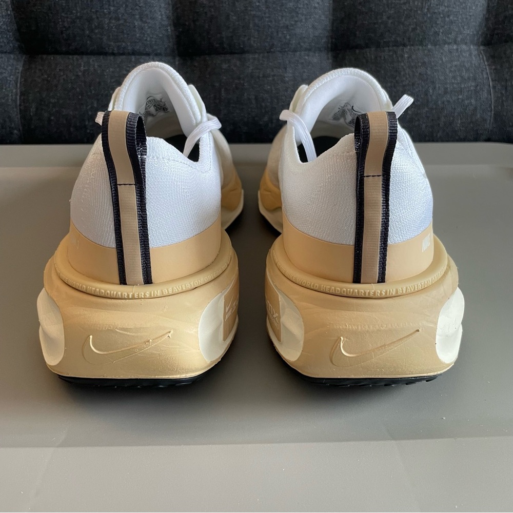 Nike ZoomX Invincible Run FK 3 White Sail Beige DR2615-106 Men's Size 15 Shoes - Picture 5 of 9